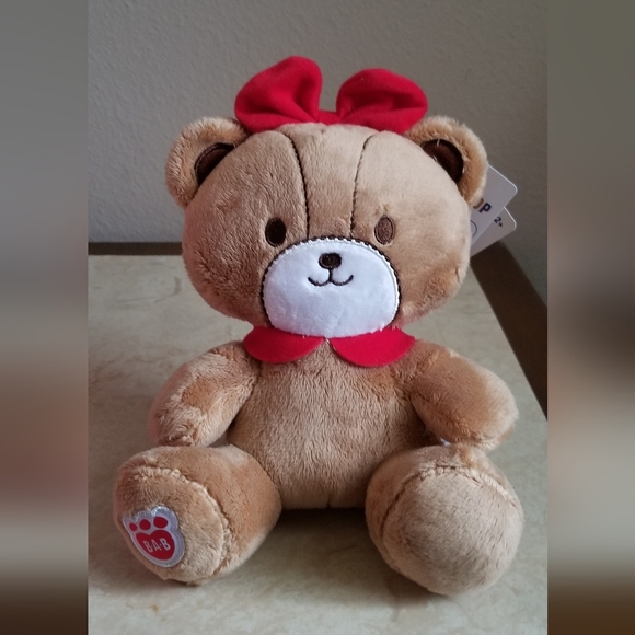 Build A Bear Holly Jolly Red Gingham Dress Hello Kitty and Tiny Chum Holiday Set - Picture 4 of 6